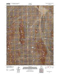 Middle Mountain 2010 topographic map thumbnail