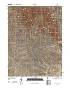 Middle Range South 2010 topographic map thumbnail