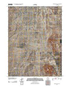 Hickman Knolls 2011 topographic map thumbnail