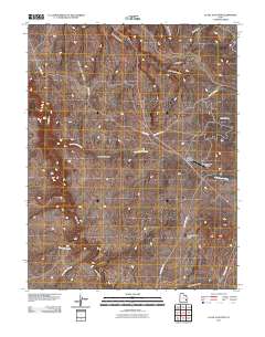 La Sal Junction 2011 topographic map thumbnail