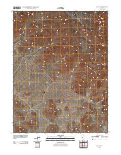 King Top 2010 topographic map thumbnail