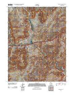 Mesa Butte 2011 topographic map thumbnail