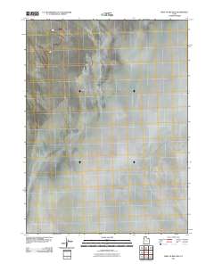 West of Big Pass 2011 topographic map thumbnail