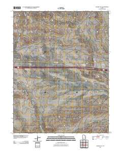 Sagers Flat 2011 topographic map thumbnail