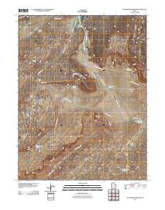 Buckhorn Reservoir 2011 topographic map thumbnail
