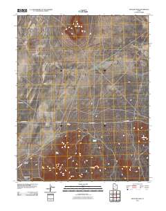 Antelope Peak 2011 topographic map thumbnail