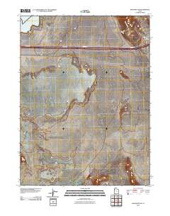 Aragonite NW 2010 topographic map thumbnail