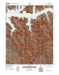 Cathedral Canyon 2011 topographic map thumbnail