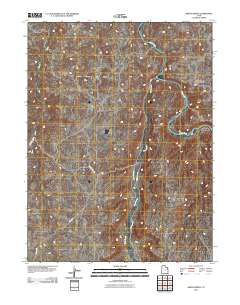 Archy Bench 2011 topographic map thumbnail