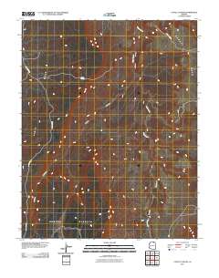 Cattle Canyon 2011 topographic map thumbnail