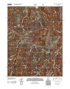 Trail Mountain 2011 topographic map thumbnail