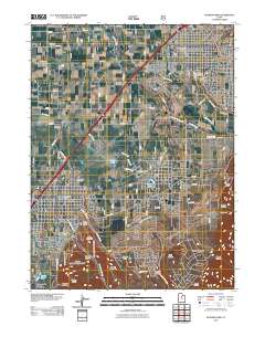 Spanish Fork 2011 topographic map thumbnail