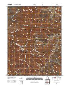 Mount Catherine 2011 topographic map thumbnail