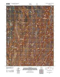 Steep Creek Bench 2011 topographic map thumbnail