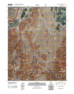 Antelope Range 2011 topographic map thumbnail