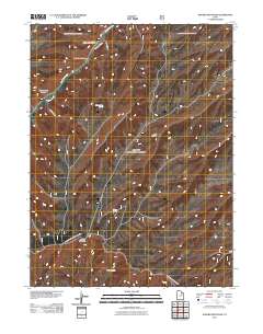 Anthro Mountain 2011 topographic map thumbnail