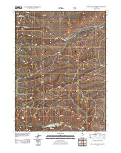 Birch Creek Reservoirs 2011 topographic map thumbnail