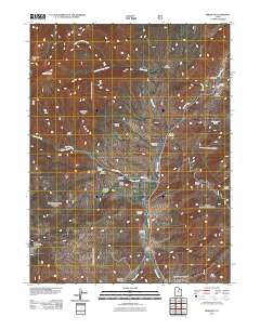 Birdseye 2011 topographic map thumbnail