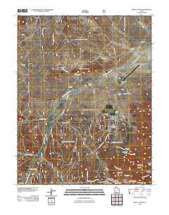 Bryce Canyon 2011 topographic map thumbnail
