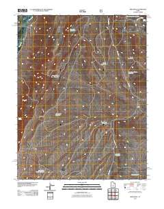 Abes Knoll 2011 topographic map thumbnail