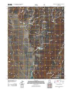 Boobe Hole Reservoir 2011 topographic map thumbnail
