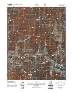 Central East 2011 topographic map thumbnail