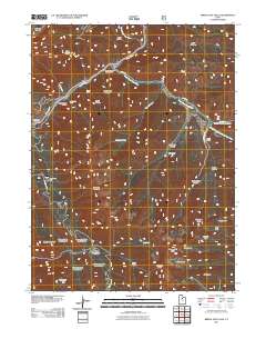 Bridal Veil Falls 2011 topographic map thumbnail