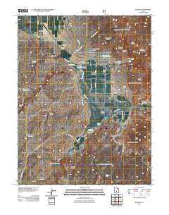Bicknell 2011 topographic map thumbnail