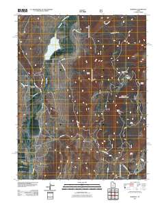 Burrville 2011 topographic map thumbnail