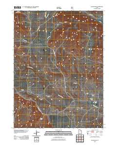 Blair Basin 2011 topographic map thumbnail