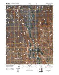 Boulder Town 2011 topographic map thumbnail
