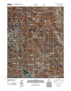 Fivemile Ridge 2011 topographic map thumbnail