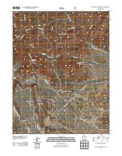 Flake Mountain West 2011 topographic map thumbnail