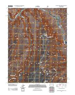 Dolores Point North 2011 topographic map thumbnail