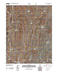 Flossie Knoll 2011 topographic map thumbnail