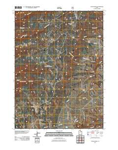 Curtis Ridge 2011 topographic map thumbnail