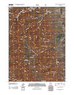Deseret Peak East 2011 topographic map thumbnail