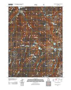 Erickson Basin 2011 topographic map thumbnail