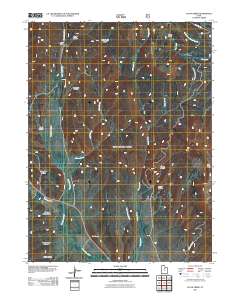 Co-op Creek 2011 topographic map thumbnail