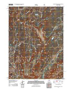 Elizabeth Mountain 2011 topographic map thumbnail