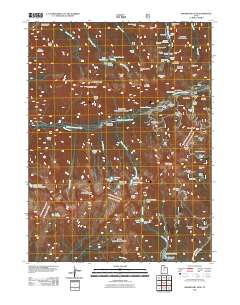 Dromedary Peak 2011 topographic map thumbnail