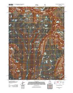 Explorer Peak 2011 topographic map thumbnail