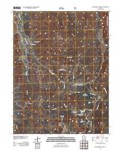 Gooseberry Creek 2011 topographic map thumbnail