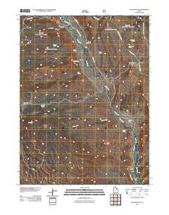 Dry Mountain 2011 topographic map thumbnail