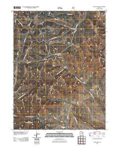 Jump Creek 2011 topographic map thumbnail