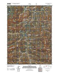 Horse Ridge 2011 topographic map thumbnail