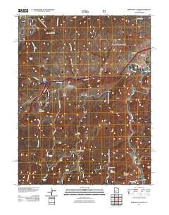 Marysvale Canyon 2011 topographic map thumbnail