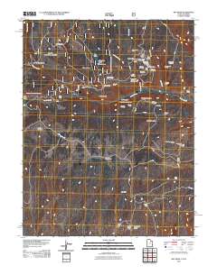 Ray Mesa 2011 topographic map thumbnail
