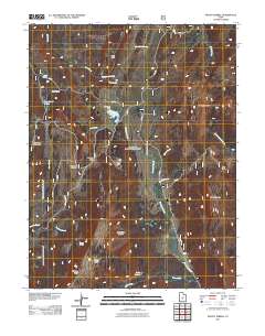 Mount Terrill 2011 topographic map thumbnail