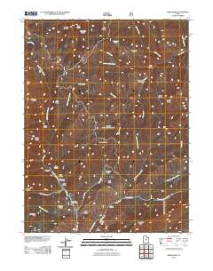 Nebo Basin 2011 topographic map thumbnail